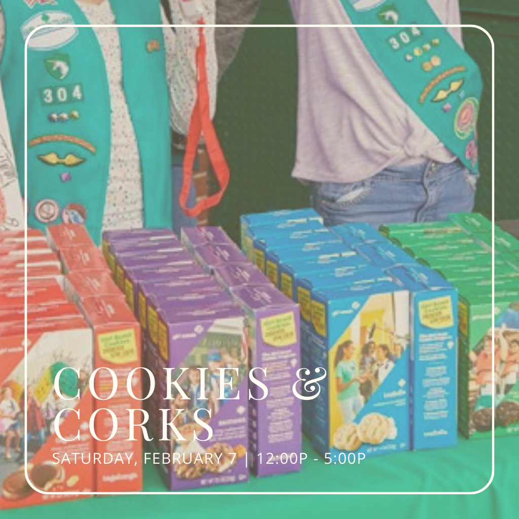 Cookies & Corks Girl Scout Cookie Pairing